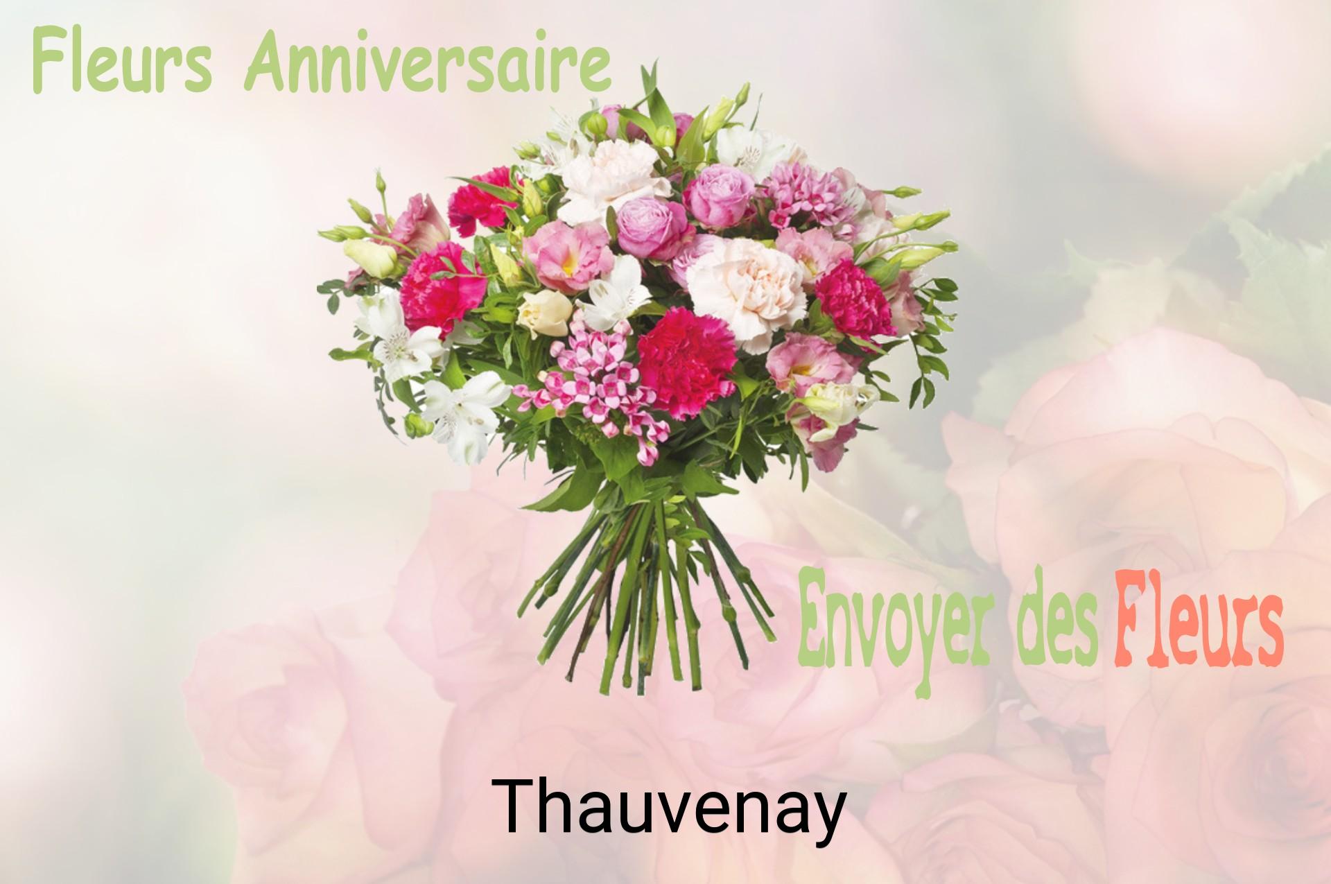 Bouquet de fleurs d’anniversaire livré à Thauvenay